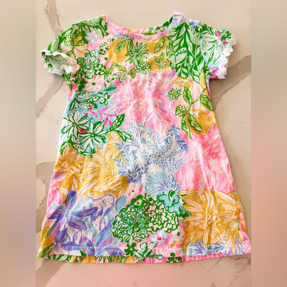 Lilly Floral Ruffle Sleeve Dress